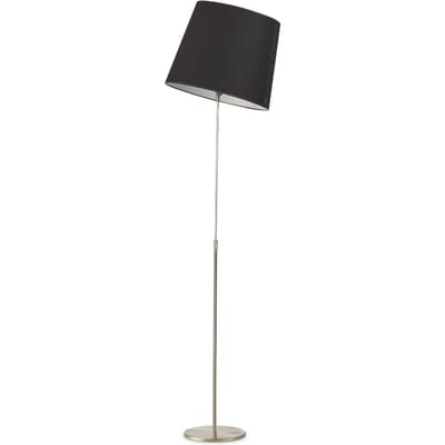 Home Sweet Home - Moderne vloerlamp Crooked - Lampenkap niet inbegrepen - Zwart - 30/30/170cm - geschikt voor E27 LED lichtbron - geschikt voor