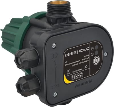 Elektronische regelaar - Pompregeling - Automatische waterdruk - 22 kW vermogen - 230 V - Zwart