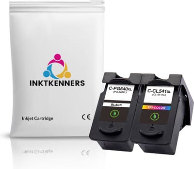 Inktcartridge XL Huismerk Geschikt voor (PG-540 / CL-541) - Geschikt voor Canon Pixma MG2150, MG2250, MG3150, MG3250, MG3550, MG4150, MG4250, MX435, MX475, MX515, MX525, MX535