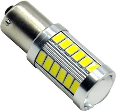 (BA15S) 1156 - 5630 - 33SMD - Wit - 10-30V