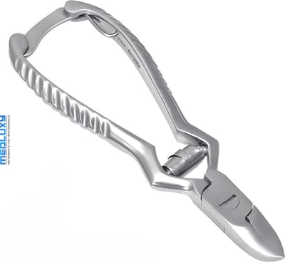 MEDLUXY® - Nageltang Holle Bek - Rolveer / Bufferveer - 14 cm - 20 mm - MP0637 (nagelknipper)