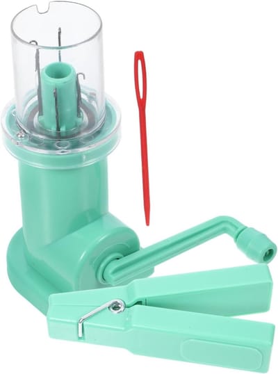 Garenopwinder Breimachine - Touwvlechtmachine Garenspinner - Handwerk Knutselen - Handbediend Ontwerp - 135 cm - Lichtgroen