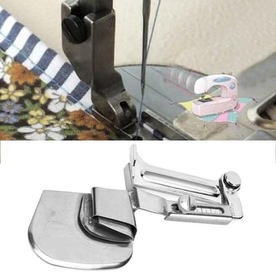 Stalen Platnaaimer Opzetstuk Tape Binder voor Thuis Industriële Naaimachine 1 gray