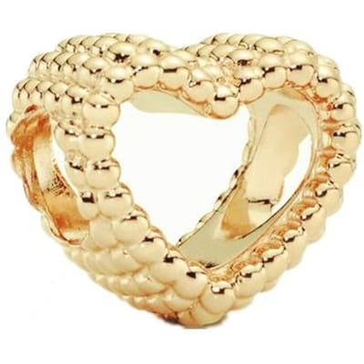 Glanzende Meerdere Serie Charms Kralen Toepasbaar Op Echte Europese Vergulde Koperen Sieraden en Knutselen voor Doe-het-zelf Speciale Geschenken beige