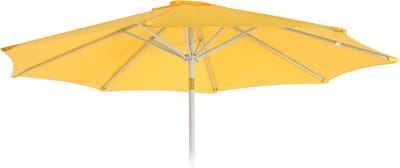 Vervangende hoes voor parasol N19, parasolhoes vervangende hoes, Ø 3m stof/textiel 5kg ~ geel