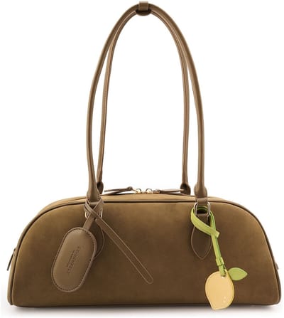 SEIDENFELT MANUFAKTUR schoudertas Nibe Shoulder Bag Sweet caramel bruine