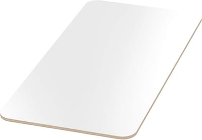 Multiplex Tafelblad 18mm Wit Melamine Gecoat Rechthoekig Werkblad op Maat