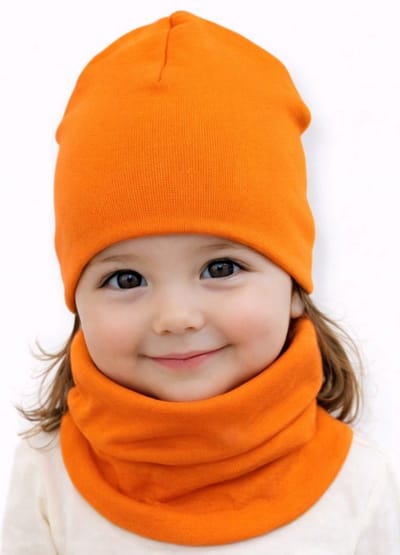 Dartomik - Babykleding Set Czapka + Komin - 34/38 - Oeko-Tex
