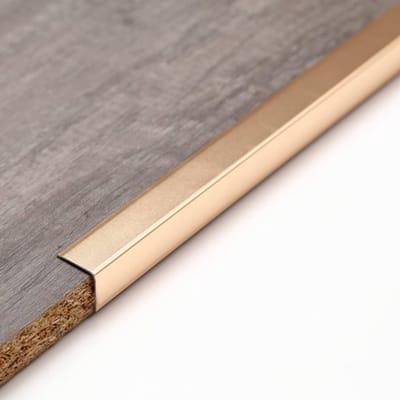 Allecto - Hoekbeschermers - Aluminium Peel- -Stick - 0,9 m x 2 cm