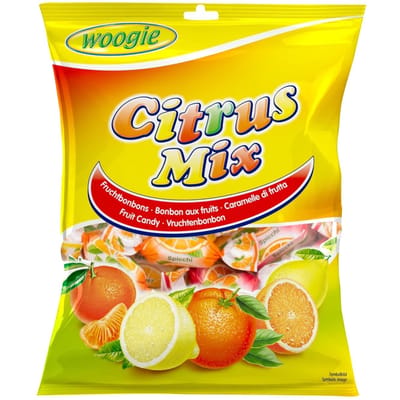 Bonbons Fourrés Mix Agrumes Woogie 170 g