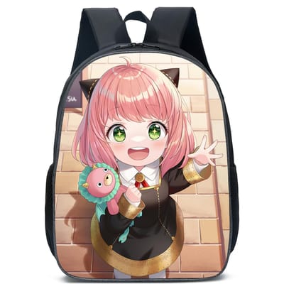 Basisschool Mochilas Cadeau Schooltassen 16inch Lichtgewicht Kinderrugzak SPY×FAMILY Meisjes Jongens Kinderen Boekentassen