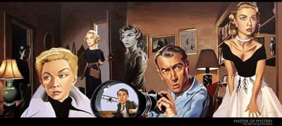 Kunstdruk Master of Mystery - The Art of Justin Reed 100x50cm