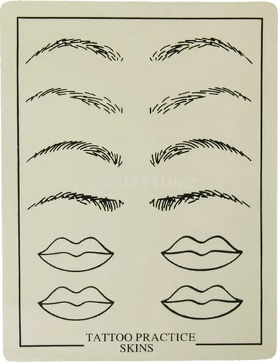 PMU Practice Skin – Professional Training Pad for Permanent Makeup