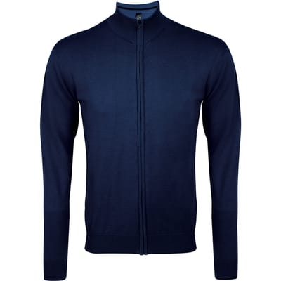 SOLS Heren Gordon Full Zip Cardigan (Marine)