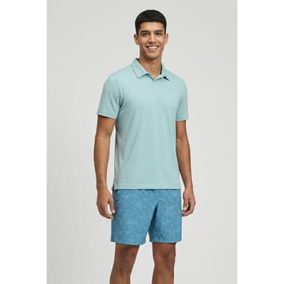 Arena Men's Poloshirt Solid Jade-dark Olive Taglia: S | Pantaloncini da bagno Outlet | Uomo | Verde