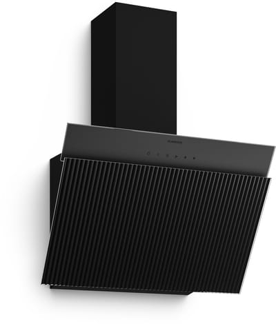 Klarstein Wavyn schuine afzuigkap – 661 m³/h afzuigkap, touch control, ledverlichting, boostmodus, recirculatie of afzuiging