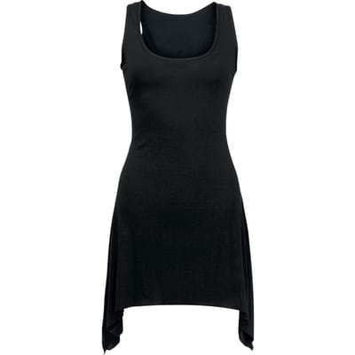 Spiral - Gothic Top - Gothbottom top - S tot XL - voor Vrouwen - zwart