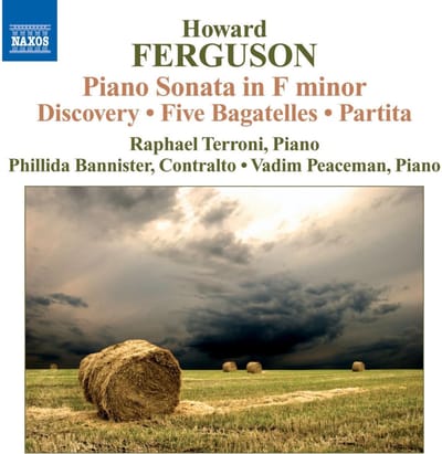 CD PHILLIDA BANNISTER, DAVID STOUT, HO - Pianosonate in F-mineur / Discovery 8572289 Naxos 2010 Niet-Japanse ObiKlassiek Gebruikt