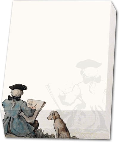 Memo blocnote: Zeilboot, Anton Pieck