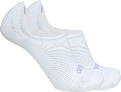 OS1st Nekkid comfort footies maat S (35.5-38.5) – wit – siliconen hiel grip - lichte compressie – minimaliseert wrijving en blaren – naadloze teen – vochtafvoerend - antimicrobieel