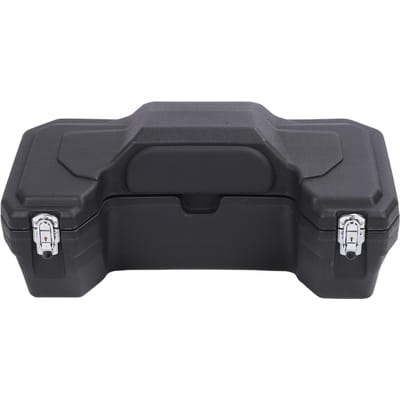 ATV Achterbak 55L Grote Capaciteit Waterdicht ATV Achterbagagebox met Rugleuning en Veiligheidsslot voor Wandelen Kamperen gray