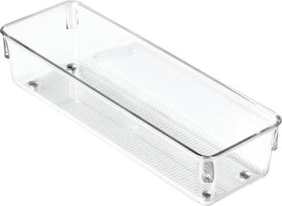 iDesign Ladebakjes transparant 5,5 cm hoog - 52430EU - Nestbaar