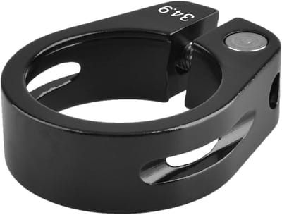 Fietszadelklem voor 25,4 mm, 28,6 mm, 31,8 mm en 34,9 mm buizen - Bevestiging voor zadelpen mountainbike en racefiets met stevige grip en duurzame constructie