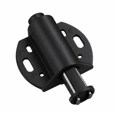 Deurmagneet - Push Deurmagneten voor kastjes - Meubel magneet – Deursluiting – Deuropener - Kabinet magnetisch - Greeploze deursluiting - Zwart - LOUZIR