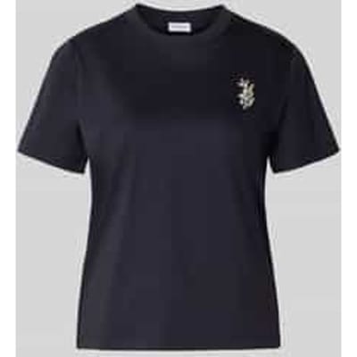 Comma T-shirts Marine Maat: 44 | Tops Outlet | Dames | Zwart