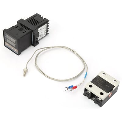 0 1300 celsius Alarm Digitale LED PID Temperatuurregelaar Kits AC 110V 240V black