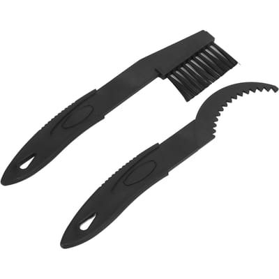 Nettoyeur de chaîne de vélo Outils de nettoyage de vélo Ensemble de brosses pour Nettoyage fin de vélo Entretien de routine black