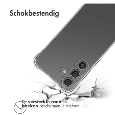 imoshion Hoesje - Geschikt voor Samsung Galaxy S25 FE - Shockproof Case - Transparant