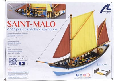 Artesania Latina - Saint-Malo - Houten Bouwpakket - 1/20