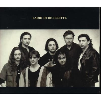 CD LADRI DI BICICLETTE - Tre RTI10572 RTI Music 1994 Italië Rock Gebruikt gray