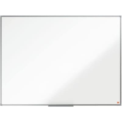 Nobo Essence Magnetisch Emaille Whiteboard Met Pennengoot - 1200x900mm - Ideaal voor Kantoor -Wit