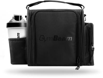 GymBeam FIT Prep zwarte voedingstas