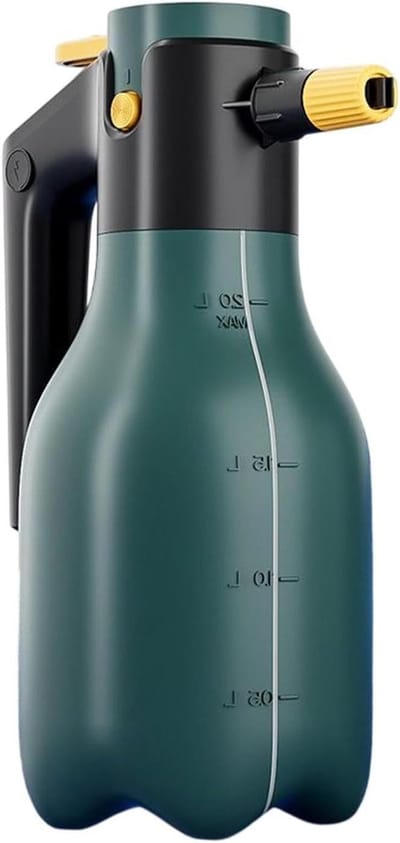 Schuimsproeier - Zeepdispenser - Voertuig reinigen - Elektrisch en oplaadbaar - 2 liter tank - Wit