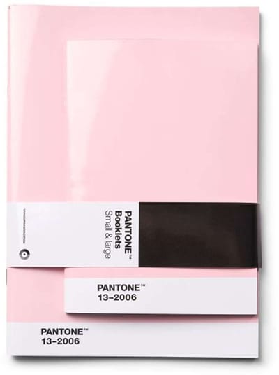 Copenhagen Design - Schriften Set van 2 Stuks Gestipt - Light Pink 13-2006 - Papier - Roze -