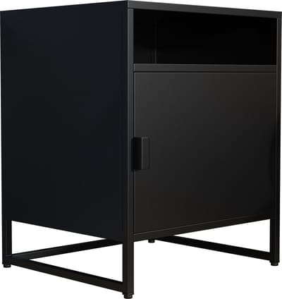 Metalen nachtkastje Bijzettafel Draaideur Console Nachtkastje Flokas L
