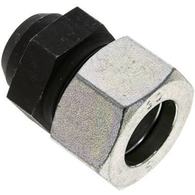 30S & 36mm Gefosfateerd Stalen Rechte Snijringkoppeling Lasverbinding 400bar ISO 8434-1