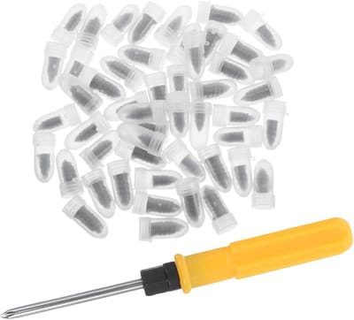 Banden Reparatie Kit - Vacuüm Pluggenset - Lekke Banden Herstellen - Sterke Hechtingstechnologie - 15 cm Lengte - Zwart