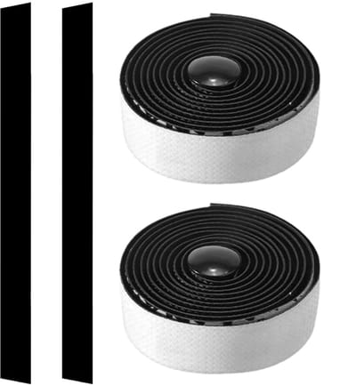 Stuurband Fiets - Fietsgrepen - Comfortabel Fietsen - Schokabsorberend Schuim - 2 Meter - Wit