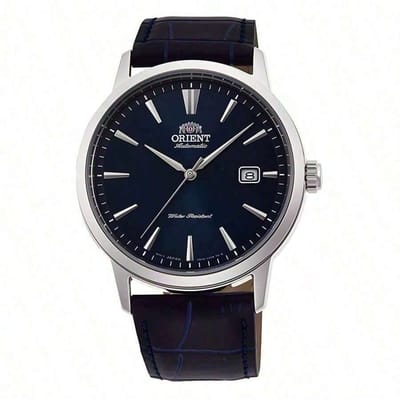 ORIENT Contemporary horloge automaat blauw leder RA-AC0F06L30B (PSQ05)