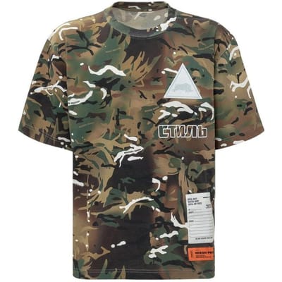 Heron Preston Bicolor Katoenen T-Shirt