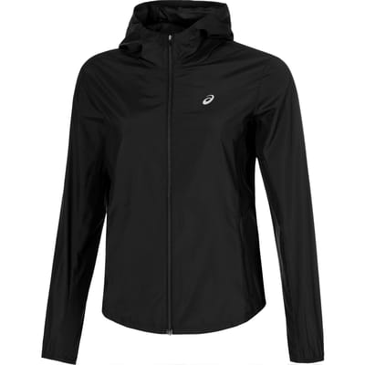 Asics core jacket in de kleur zwart.