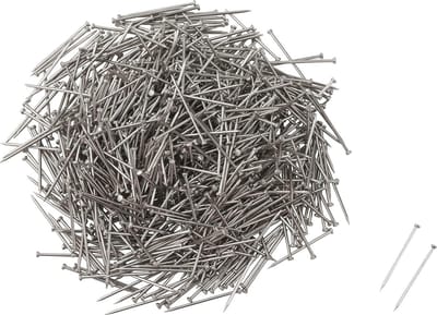 Rechte Spelden - Naaispelden Naald - Stoffen Vastzetten - Gelegeerd Staal - 18 mm 10000 stuks - Zilverkleuren