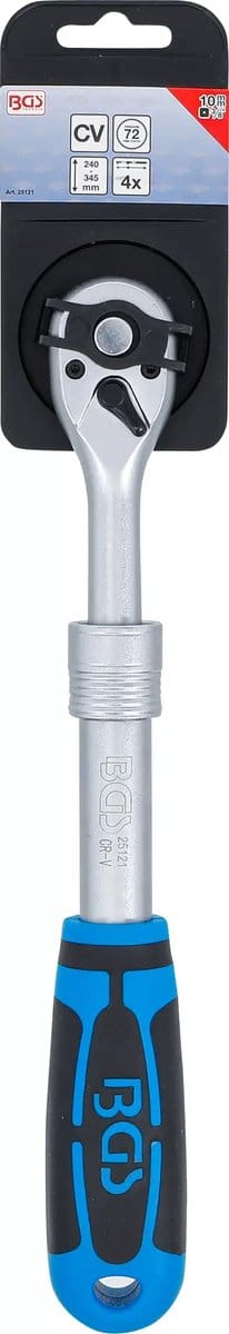 BGS Ratelsleutel, uittrekbaar - 3/8 - 240 - 345 mm