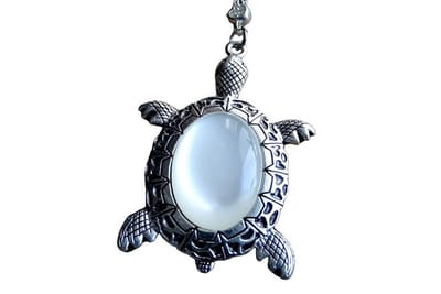 2 Love It Schildpad White - Ketting - 46 cm lang