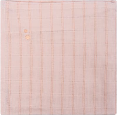 Hydrofiele Doek 80 x 80cm - Baby Wikkeldoek - Slaapdoek Milky Rust - Roze - Snoozebaby