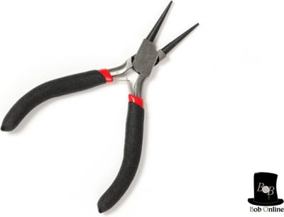Bob Online ™ - 1 Stuk – Rondebektang – Round Nose Pliers – Sieraden Maken Gereedschap – Draad Wikkelen Tang – Sieraden Maken Benodigdheden – Sieraden Tang – Jewelry Making Pliers – Hobby Tang